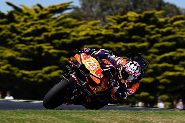 Sprang direkt ins Q2: Enea Bastianini (KTM-Tech3)