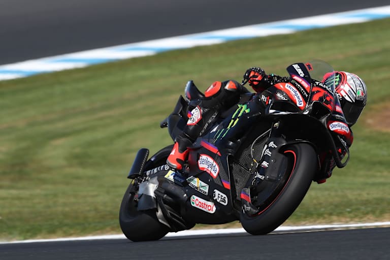 Aprilia-Pilot Marco Bezzecchi erlebte ein aufregendes Zeittraining