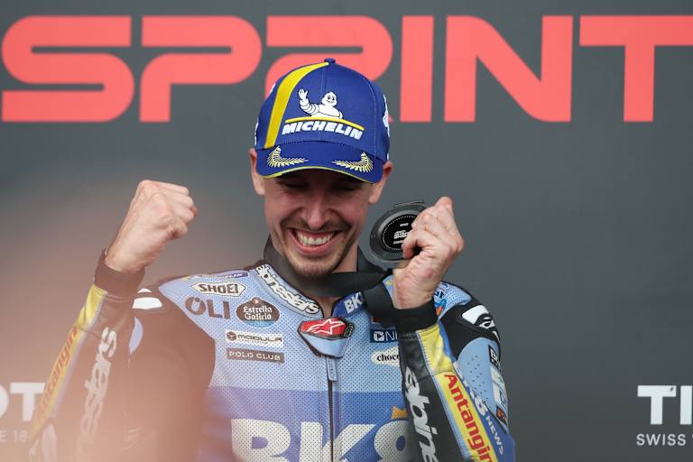 Platz 2 für Alex Marquez (Gresini-Ducati)
