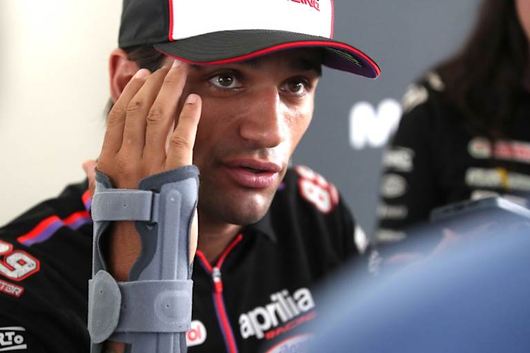 Aprilia-Werksfahrer Jorge Martin wird es Sepang probieren