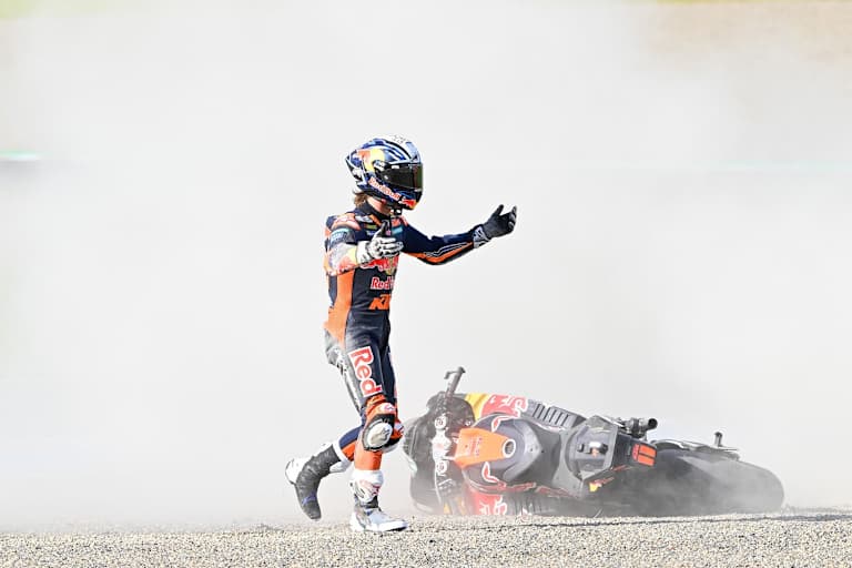 Österreich-Sieger Pedro Acosta wurde in Motegi zu Fall gebracht