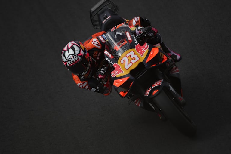 Holte mit Platz 4 ein Top-Resultat: Tech3-Pilot Enea Bastianini