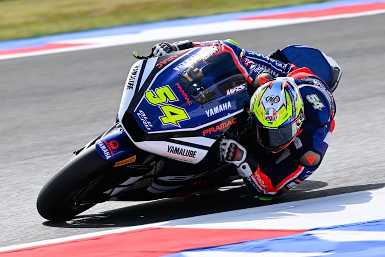 Pramac-Pilot Alberto Ferrandez