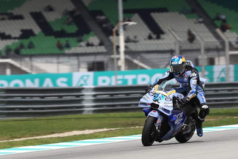 Kam quer daher: Gresini-Pilot Alex Marquez