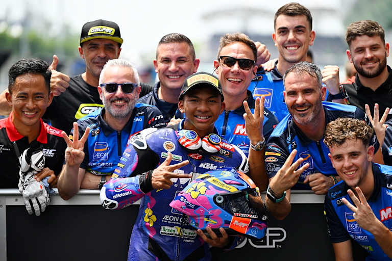 Hakim Danish aus Malaysia fuhr in Sepang auf Startplatz 3