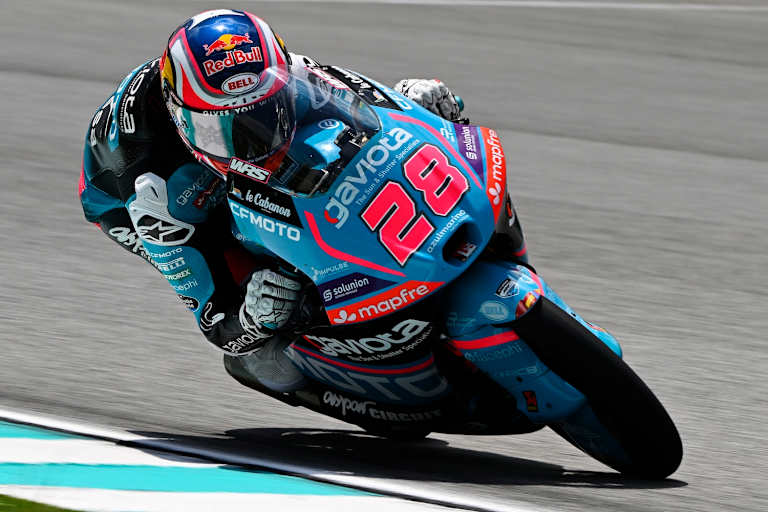 Maximo Quiles holte sich in Sepang seine fünfte Moto3-Pole