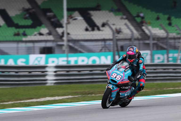 Startplatz 1: Dani Holgado schrammte am Moto2-Rundenrekord vorbei