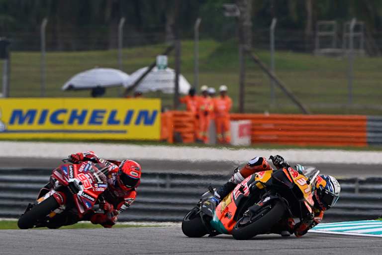 Pedro Acosta hielt WM-Leader Marc Marquez hinter sich
