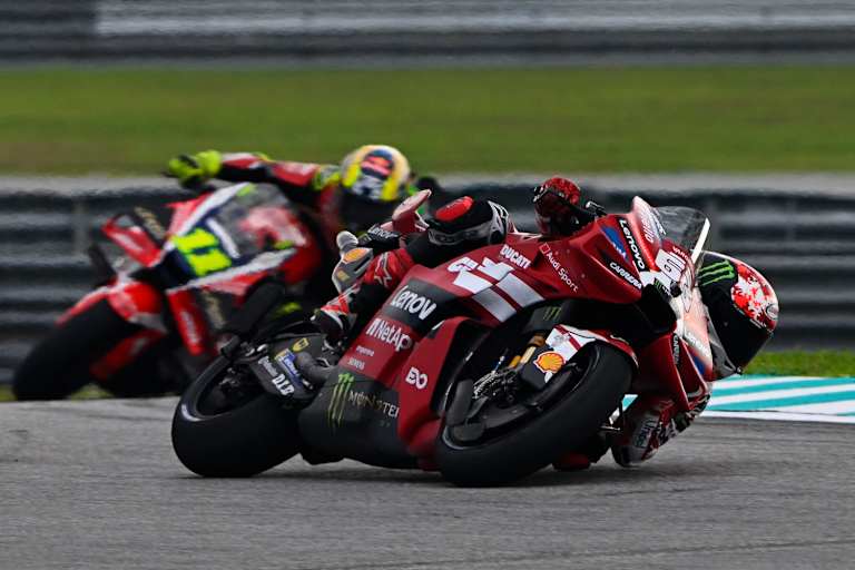 Erfolgserlebnis: Pecco Bagnaia (Ducati) sprintete auf Platz 6