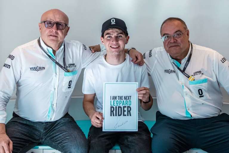 Einer von zwei Rookies bei Leopard Racing: Leonardo Zanni