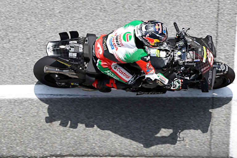 Auf dem Weg zum Saisonauftakt: Johann Zarco auf der Honda RC213V