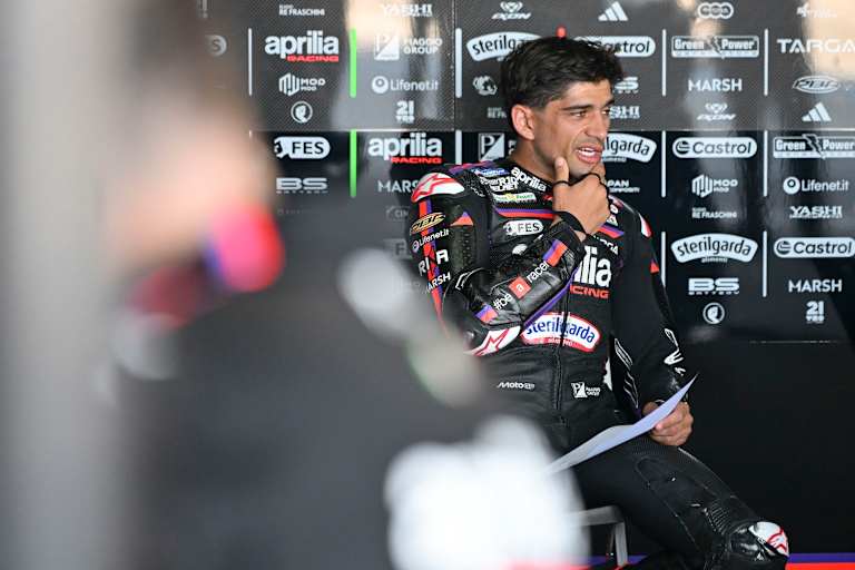 Fuhr nach zwei Stunde sogar an die Spitze: Jorge Martin (Aprilia)