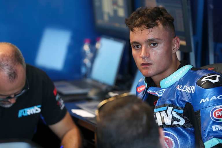 Fährt seit 2025 in der Moto2: Adrian Huertas (Italtrans)
