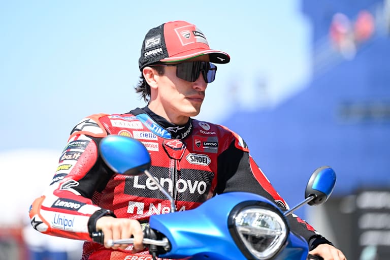 Auch mit weniger als 1000 ccm zufrieden: Champion Marc Marquez