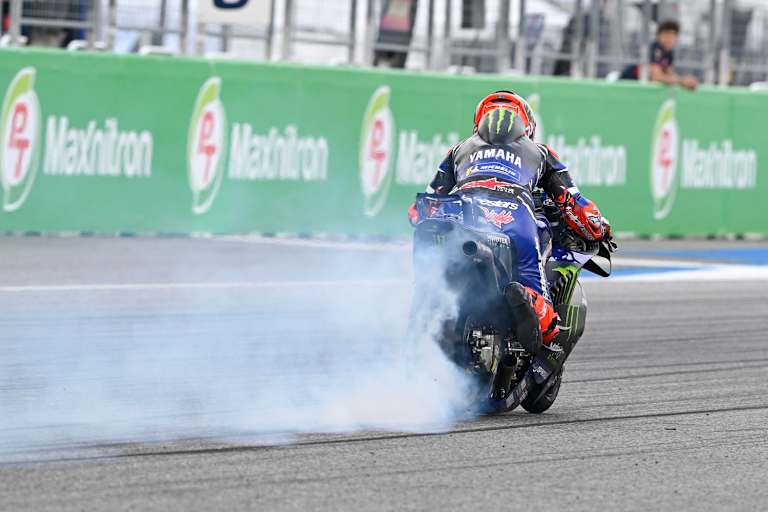 Qualm am Rad und Feuer unter Dach bei Fabio Quartararo und Yamaha