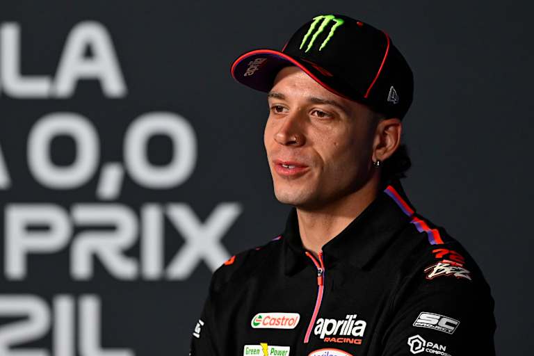 MotoGP-Tiefstapler Marco Bezzecchi (Aprilia)