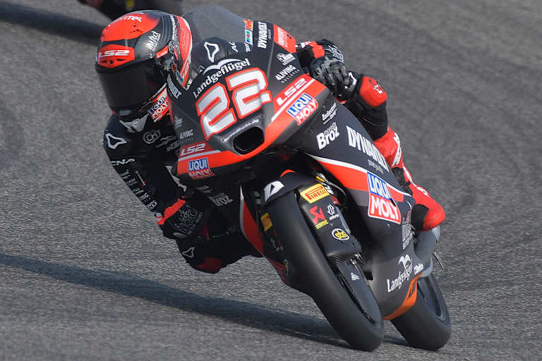 Schnellster im Moto3-Zeittraining: WM-Leader David Almansa (Intact GP)