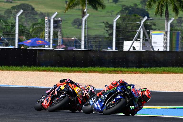 Mehr Rückschritt geht kaum: Von Platz 4 gestartet ging Quartararo leer aus