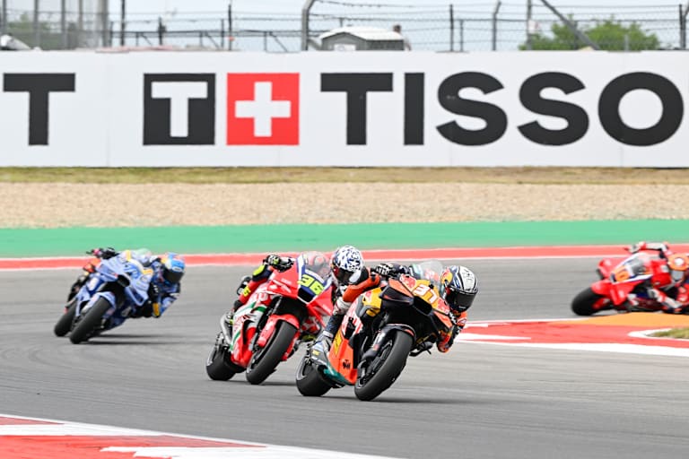 Pedro Acosta wurde Dritter im Texas-Sprint