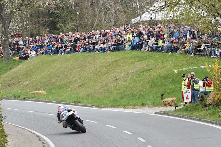 Die tolle Kulisse sorgt in Landshaag für zusätzliche Motivation