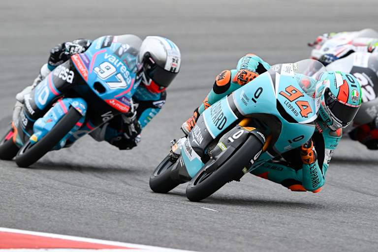 Guido Pini holte in Austin seinen ersten GP-Sieg