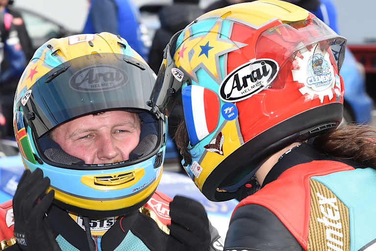 Todd Ellis mit Beifahrerin Emmanuelle Clément