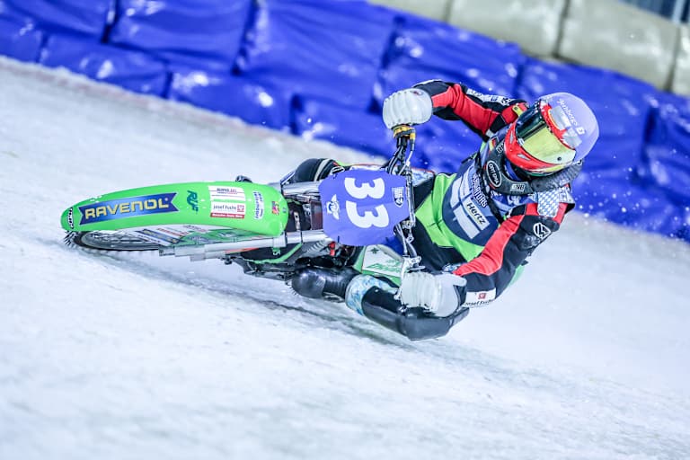 Hans Weber ist zurück in der Eisspeedway-Weltmeisterschaft