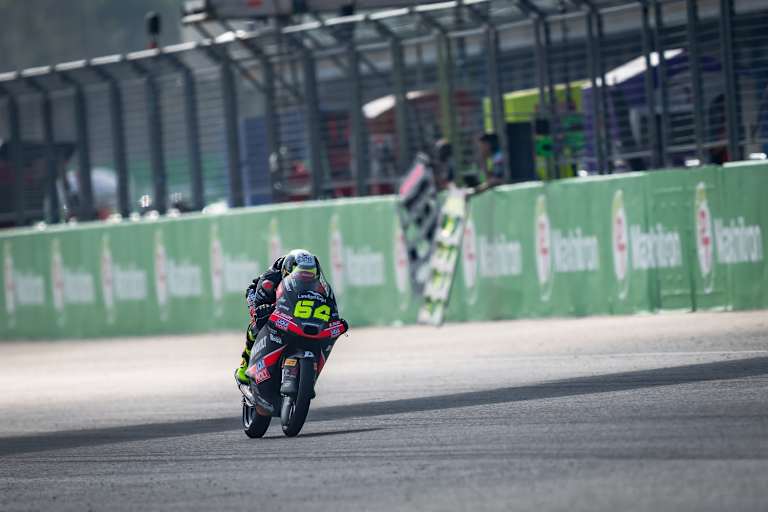 Moto3-Ass David Munoz auf der Intact-Moto3-KTM