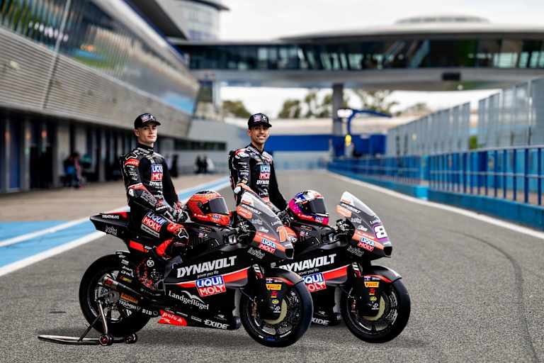 Die Moto2-Arbeitsplätze von Manuel Gonzalez und Senna Agius sind begehrt