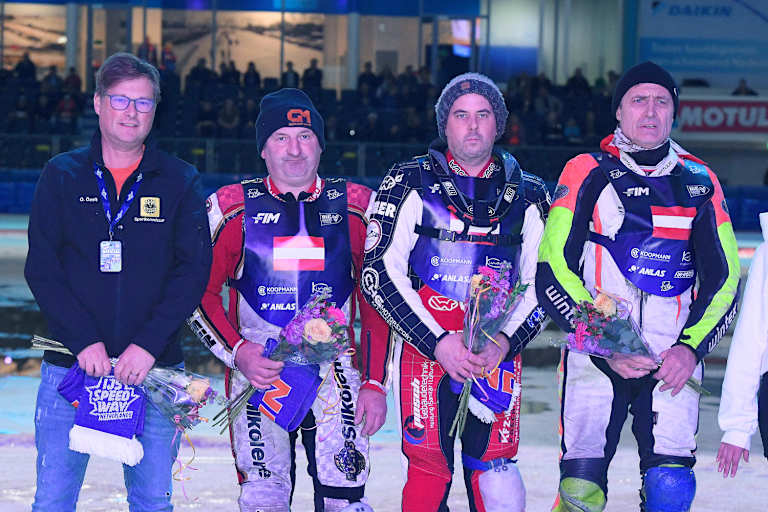 Team Österreich (v.l.): Özelt, Kreuzberger, Posch und Simon