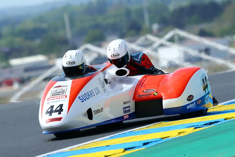 Pekka Päivärinta/Adam Christie auf dem Weg zu Platz 2