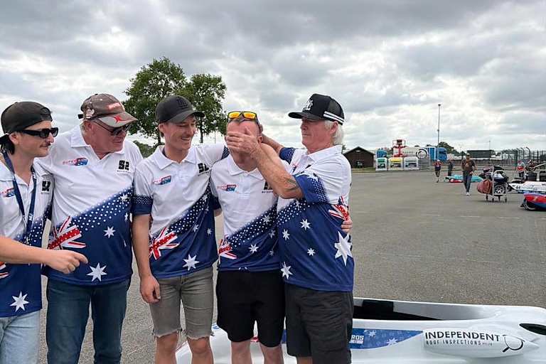 Der Spaß kam im australischen Team nicht zu kurz