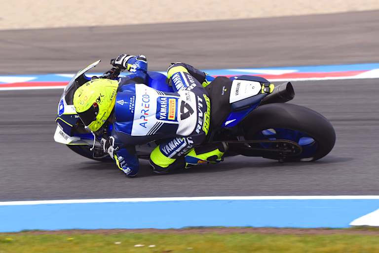 Dirk Geiger bei seinem WM-Gaststart in Assen