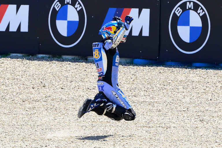 2025 in Jerez ganz oben: Gresini-Ducati-Pilot Alex Marquez