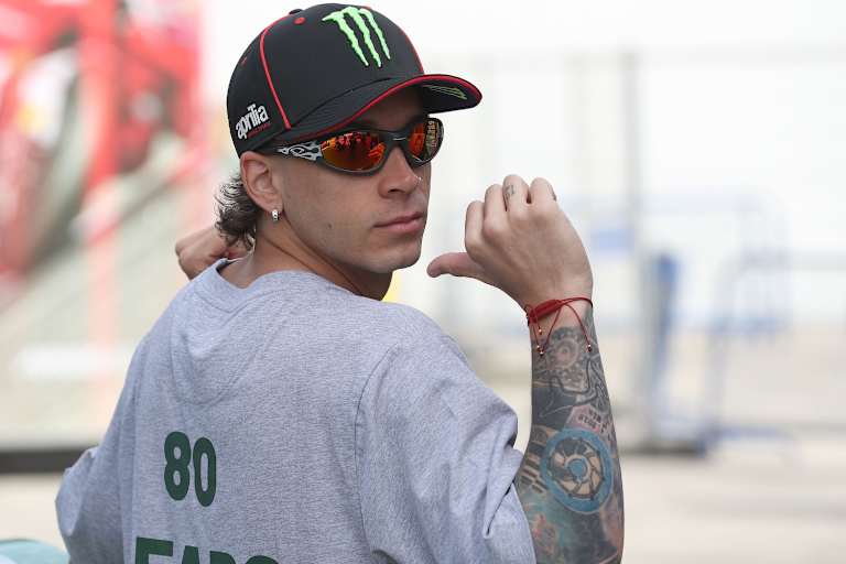 WM-Tabellenführer Marco Bezzecchi in Jerez