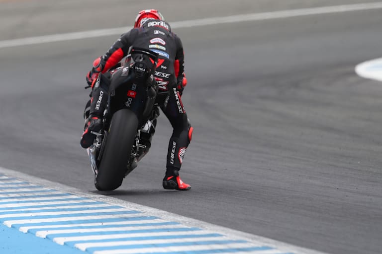 Quer auf Kurs: WM-Spitzenreiter Marco Bezzecchi