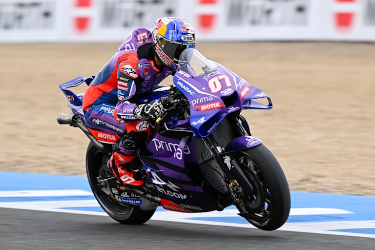 Toprak trieb die Yamaha M1 in Jerez auf Platz 18