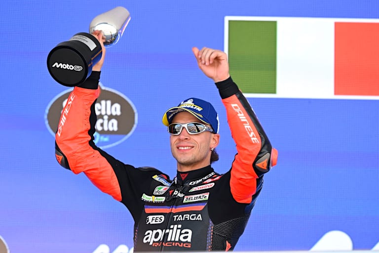 Auch als Zweiter ein Sieger: WM-Leader Marco Bezzecchi