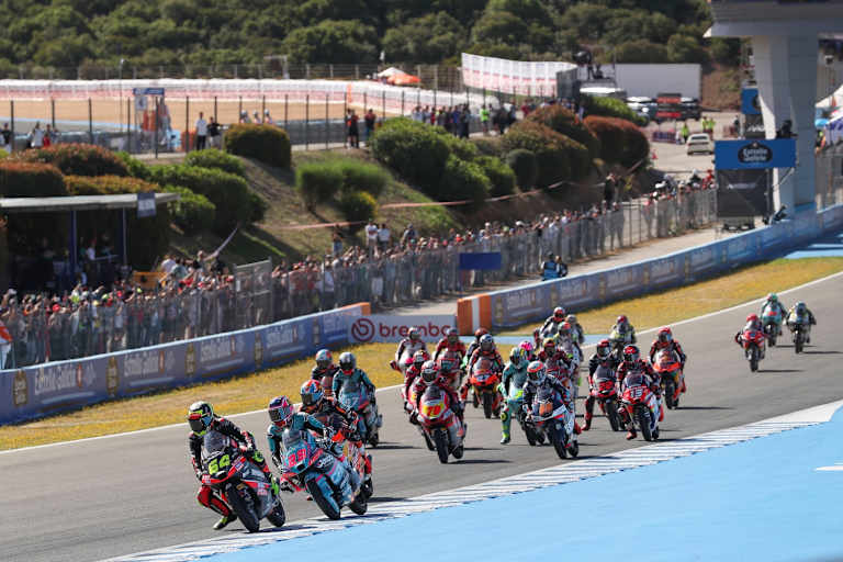 Intact-GP-Pilot David Munoz ging nach dem Start in Führung