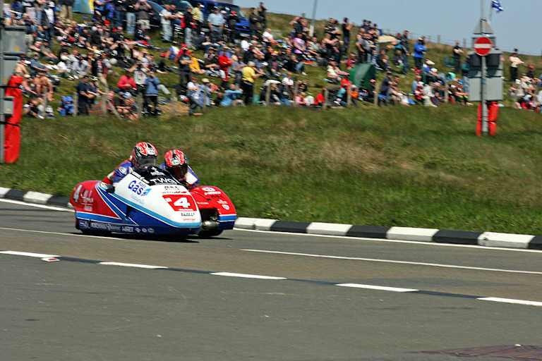 Klaus Klaffenböck mit Christian Parzer beim Centenniel der TT 2007