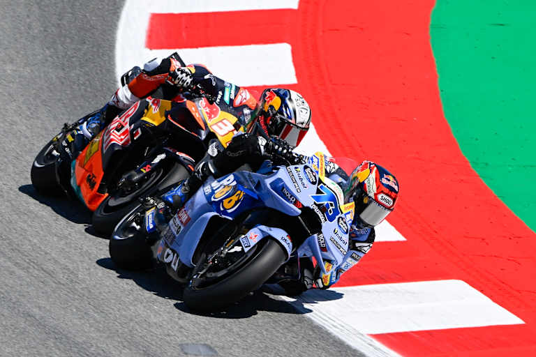 Alex Marquez landete nur 0,041 sec vor Pedro Acosta