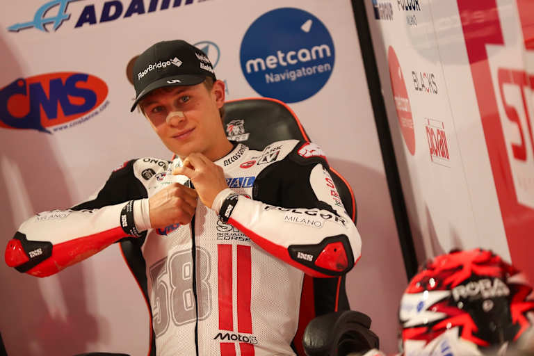 Moto3-Rookie Leo Rammerstorfer
