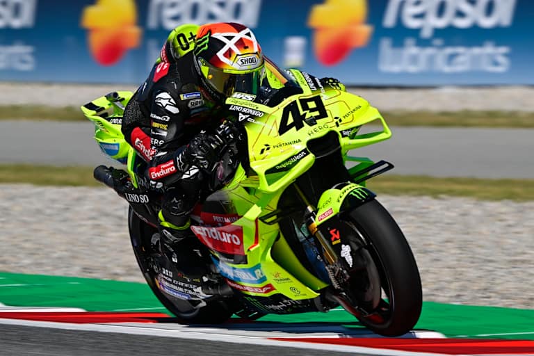 Di Giannantonio: Vor den Augen von Teamboss Rossi auf Platz 3