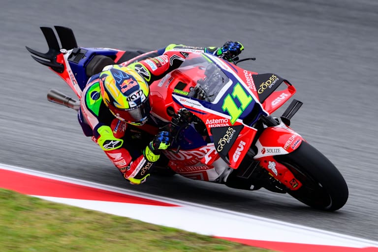 Beim Test schneller als im Qualifying: Diogo Moreira