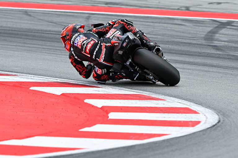 Auch beim Test in Barcelona an der Spitze: WM-Leader Manuel Gonzalez