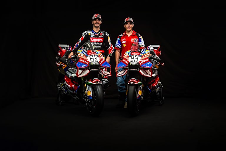 Unübersehbar Ducati: So treten Marquez und Bagnaia in Mugello an