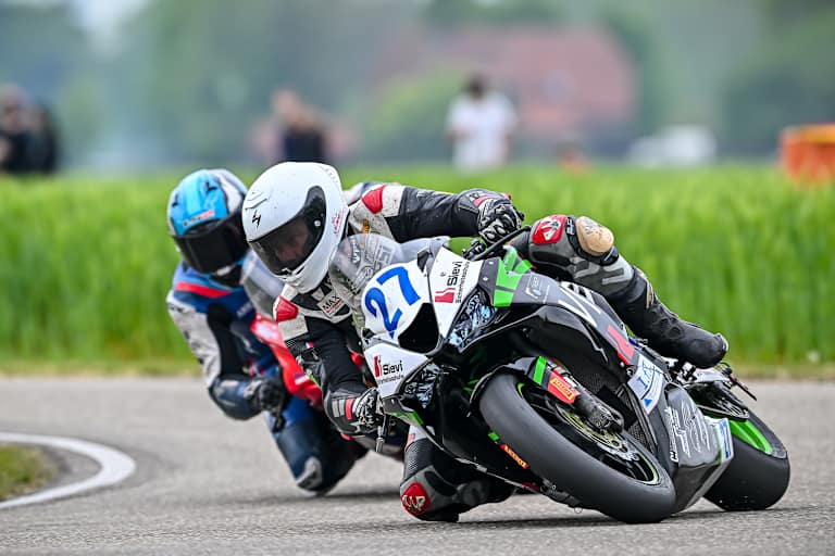 Rico Vetter erwies sich in Hengelo als stärkster deutscher Supersport-Pilot