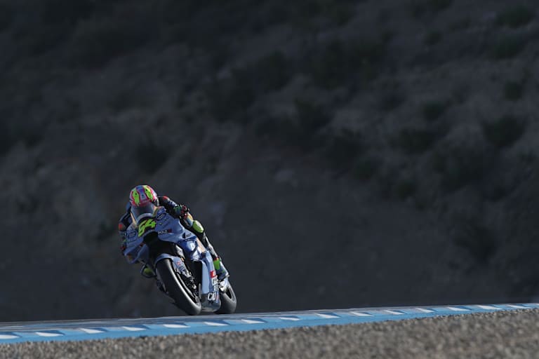 Einsamer Ducati-Tester in Jerez: Fermin Aldeguer