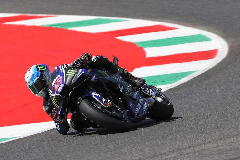 Alex Rins (Yamaha) überraschte mit dem direkten Q2-Einzug