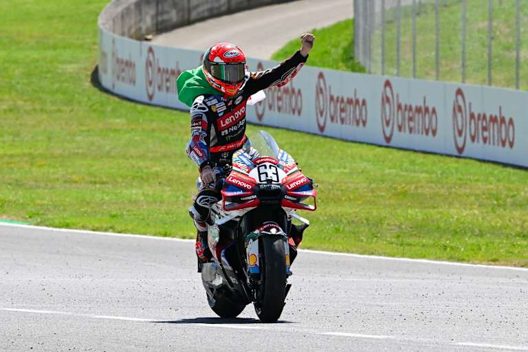 Jubel in der Heimat: Platz 3 für Pecco Bagnaia